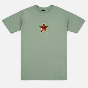 NWT Obey Men's Star Face T-Shirt in Sage
